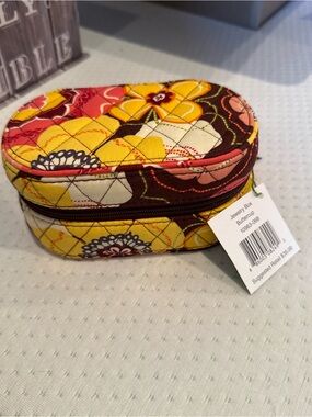 Vera Bradley “Buttercup” Quilted Jewelry Box NWT